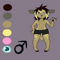 Meet Finnian by TheLittleShapeshifter - cute, male, gay, short, girly, deer, femboi, oc, femboy, tiny