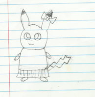 Carrie the pikachu info by cremep0pz - female, diapers, feeding, stuffing, pikachu