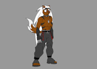 Sandāboruto sentōki by kadeathnas - fox, incest, rape, male, canine, master, cubs, fighter, shirtless, sentoki, kadeathnas