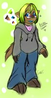 Isshi - CS by txinairy - androgynous, null, sloth, non-gendered, three toed sloth