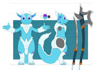 Frostwind ref 2016 by FrostwindL - dragon, male, ice