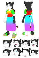 Reference Sheet - Gloria Riaz by Backlash - female, cow