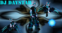 yup its me....well one of me lol by WolfixFireHeart - husky, male, music, dj