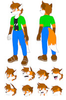 Reference Sheet - Zak Aryil by Backlash - fox, male