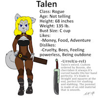 Talen the Rogue by talon2point0
