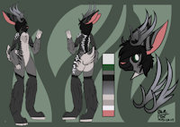 cedori reference (SFW) by cedori - bunny, male, horn, jackalope, reference, bunny rabbit