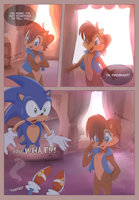 sonally by jc6600 - rabbit, pregnant, hedgehog, pregnancy, sonic, sonic the hedgehog, sally, acorn, bunnie, bunnie rabbot, chipmunk, male/female, sally acorn, sonally