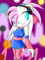 Jessika The Dj Hedgie by SilvFlora97 - female, dj, hedgie