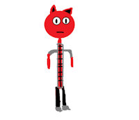 mick mono (the other red cat) by TheCemmie - cat, male, god