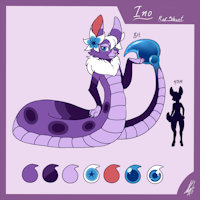 Ino ref sheet by Shikka - bunny, male, rabbit, reference sheet, naga, art, shikaro, shikka, laga