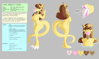 Rebecca the dragoness character sheet by JAMEArts - boobs, kissing, female, booty, tongue, dragoness, rebecca, refsheet, big lips, torres, jamearts