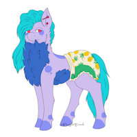 (Ref) Aria + Diaper by strugglingunicorn - diaper, male, piercing, diapers, fluffy, pony, fetish, padding