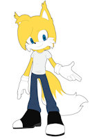 Cody the Fennec Fox Character Sheet by CodyFennecFox - male, fennec fox, fennecfox