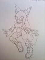 Meet Ember the Fennec by EmbertheArtist - female, adult, navel, stomach, midriff, fennecfox, ember the fennec