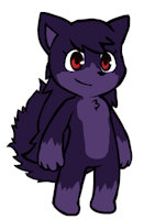 Noctem (oob style) by TitothaRaccoon - female, wolf