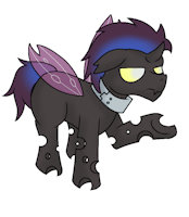 Bugbreath by jolliapplegirl - male, changeling, fallout, fallout equestria, oc:bugbreath