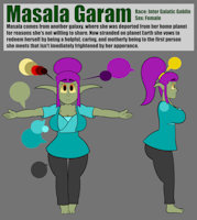 Meet Masala Garam by MarcodileArts - female, alien, maiden, female/solo, female solo