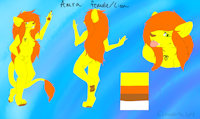 Amra ref sheet by Echowolfc - lioness, female, lion, reference sheet, ref sheet, refsheet