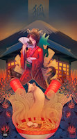 Demon Kitsune by VIND