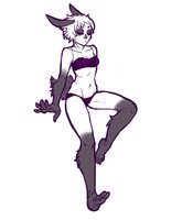 berry in her underwear&nbsp;&nbsp;by merriberry - female, rabbit, underwear, berry, californian