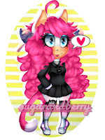 Melanie Rose by yamii14 - cute, kawaii, sonic, fan art, catgirl, sonic the hedgehog, male/male, fan character, sonic fan character, sonic fan characters, sonic oc, sonicfc