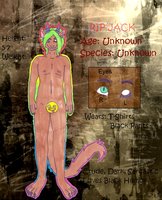 Rip Jack Reference by NeonicInk - goat, demon, horns, green hair, beast, unknown, neonic, rip jack, ghoul