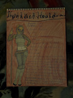 Zinna the Hyena Reference by thelithianqueen - hyena, fan character, female solo