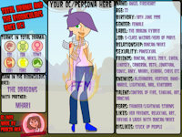 TD and RR OC Bio - Angel Fireheart by FemaleFireMage95 - human, dragon hybrid, female solo, fairy tail, total drama series