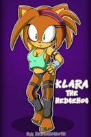 Klara The Hedgehog by HedgehogLove - female, panties, hedgehog, gym, clothing, legwarmers, green eyes, sonic the hedgehog, headband, sonic fan character, female/solo, sonic oc, gymnast, female sonic, sonicfancharacter, hedgehoglove, klara the hedgehog