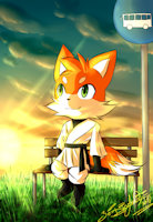 [ Art Trade ] Waiting for the Bus... by WinickLim