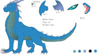 Soren Ref Sheet by Scafendragon - dragon, male, reference sheet, clean, western dragon