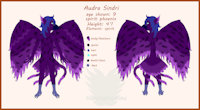 Audra child reference by hazyconfessions - cub, female, phoenix