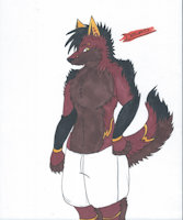 Devon De la Luna by Rumble - wolf, male, moon, character sheet, prince, lands, 14th, ruling, elizaqwa, moonlands