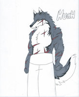 Hugh De la Luna by Rumble - wolf, male, moon, character sheet, the, brother, luna, de, prince, lands, bloodline, la, 20th, elizaqwa, moonlands