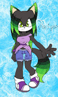 Toxira the weasel by Paigetheunicorn - female, weasel, mobian, edgy