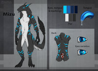 Mizu Ref 2.0 by MizuRose - male, sergal, khatmedic, mizurose