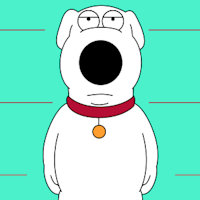 Brian Griffin reference sheet by FurryTilde - dog, male, reference sheet, brian griffin, family guy, inkscape, character concept, characterdesign, inkscape vector, rotation sheet