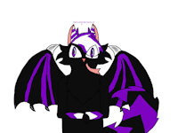 Corbeau by CrazyCorbeau - dragon, cat, female, wolf