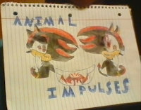 Animal impulses by CrazyCorbeau - son, male, shadow, devil, sonic, angel, sonadow, hedgehogs, story cover