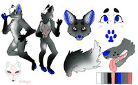 Foxono by foxboi - fox, male, ref, sfw