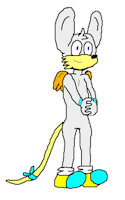 Cupie the Cherub Mouse by 2BIT - cute, male, mouse, sonic fan character, cherub