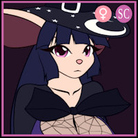 Rosette by fibs - female, bat, character sheet, goth, character, rocker, witch, busty, huge breasts, musician, gothloli, gothic lolita, elae meltaea, rosette, irsyl