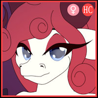 Mercedes by fibs - mother, female, character sheet, devil, mom, character, redhead, milf, sheep, busty, succubus, red hair, mercedes, massive breasts, giant breasts, capricean