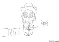 Imia by XaneKudo - female, panda, xanekudo, smol dankage