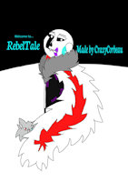 RebelTale Sans by CrazyCorbeau - cat, male, snow, skeleton, undertale.