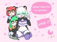 Seven minutes in heaven! by VermelhaTan