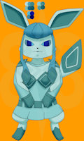 Crystal the Glaceon by CrystalineArts - female, male, reference sheet, character sheet, transgender, glaceon, crystal, transgirl