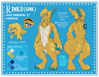 Rinku(Link) Ref.Sheet by TheMidnightWolfRaven - male, reference sheet, ref sheet, reference, link, hyrule, legend of zelda, referencesheet, official character, hyrulian, legendofzelda, close species, breath of the wild, chimereons
