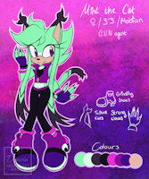 Mint the Cat by bluedrawin - cat, feline, female, caracal, sonic, sonic the hedgehog, sonic fancharacter, female/solo, sonic oc, female solo, sonic fc