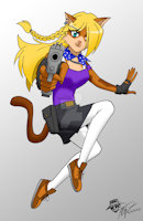 Meet Alicia by Rutgerman95 - cat, female, oc, reference